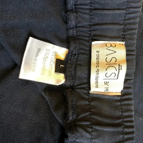 Basics B Hill Cozy Sweatpants Unisex adult size L Pockets - Picture 4 of 7